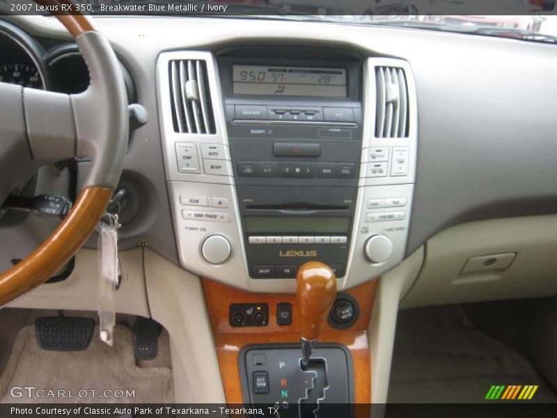 Breakwater Blue Metallic / Ivory 2007 Lexus RX 350