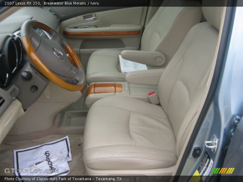 Breakwater Blue Metallic / Ivory 2007 Lexus RX 350