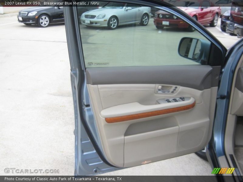 Breakwater Blue Metallic / Ivory 2007 Lexus RX 350