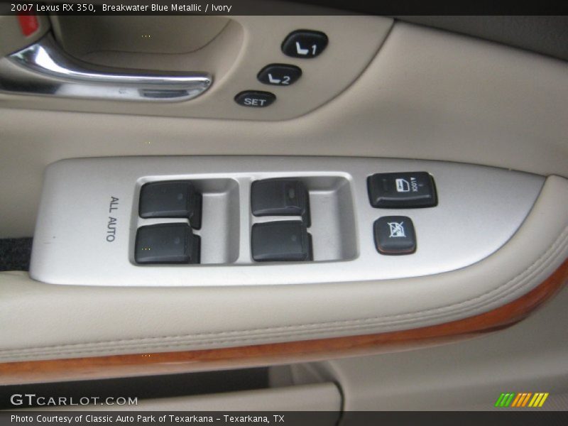 Breakwater Blue Metallic / Ivory 2007 Lexus RX 350