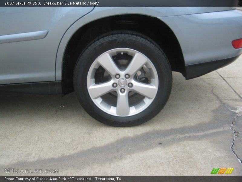 Breakwater Blue Metallic / Ivory 2007 Lexus RX 350