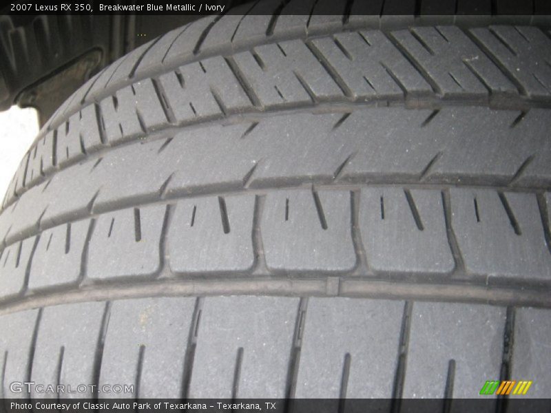 Breakwater Blue Metallic / Ivory 2007 Lexus RX 350
