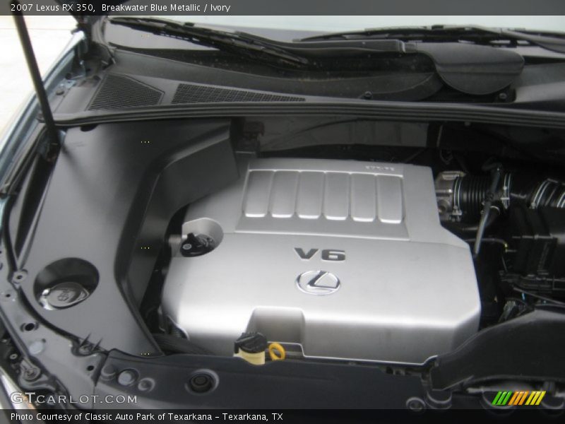 Breakwater Blue Metallic / Ivory 2007 Lexus RX 350