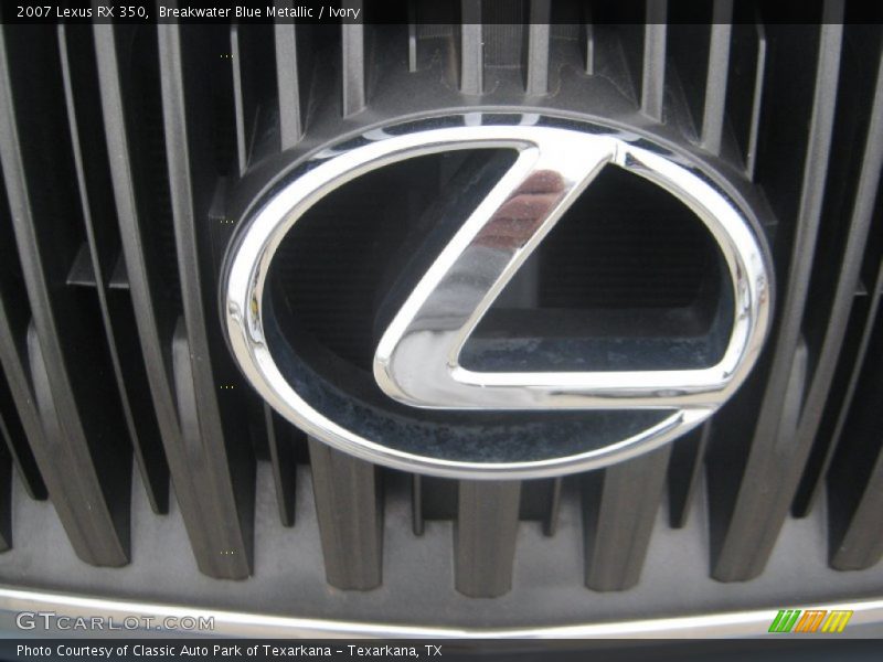 Breakwater Blue Metallic / Ivory 2007 Lexus RX 350