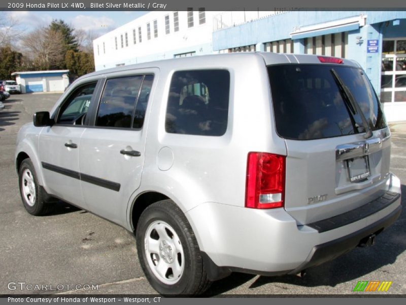 Billet Silver Metallic / Gray 2009 Honda Pilot LX 4WD
