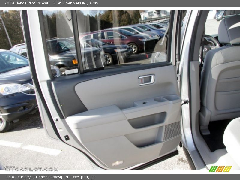 Billet Silver Metallic / Gray 2009 Honda Pilot LX 4WD