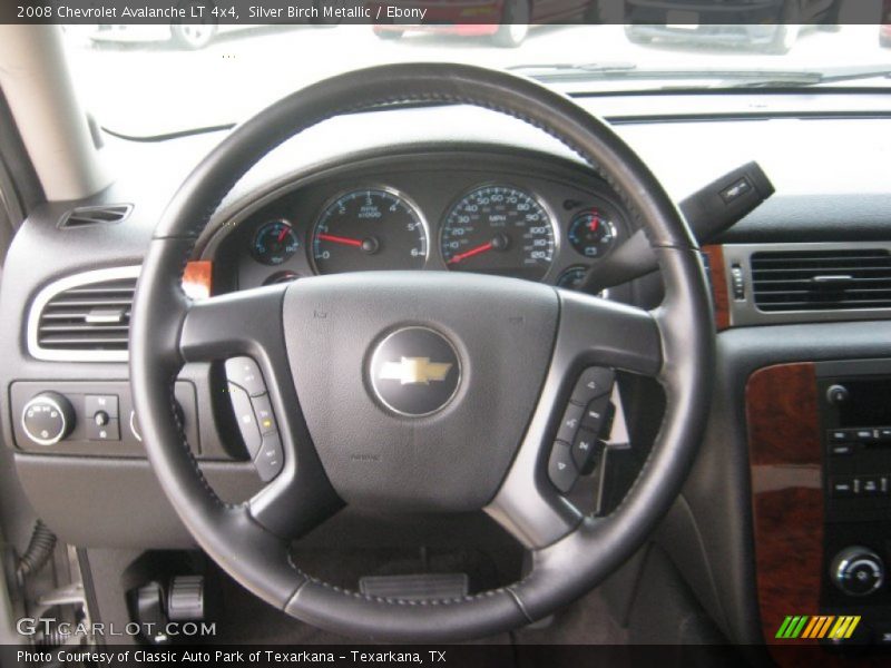 Silver Birch Metallic / Ebony 2008 Chevrolet Avalanche LT 4x4