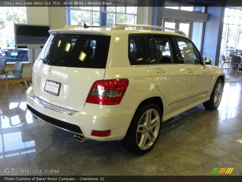 Arctic White / Almond/Black 2012 Mercedes-Benz GLK 350