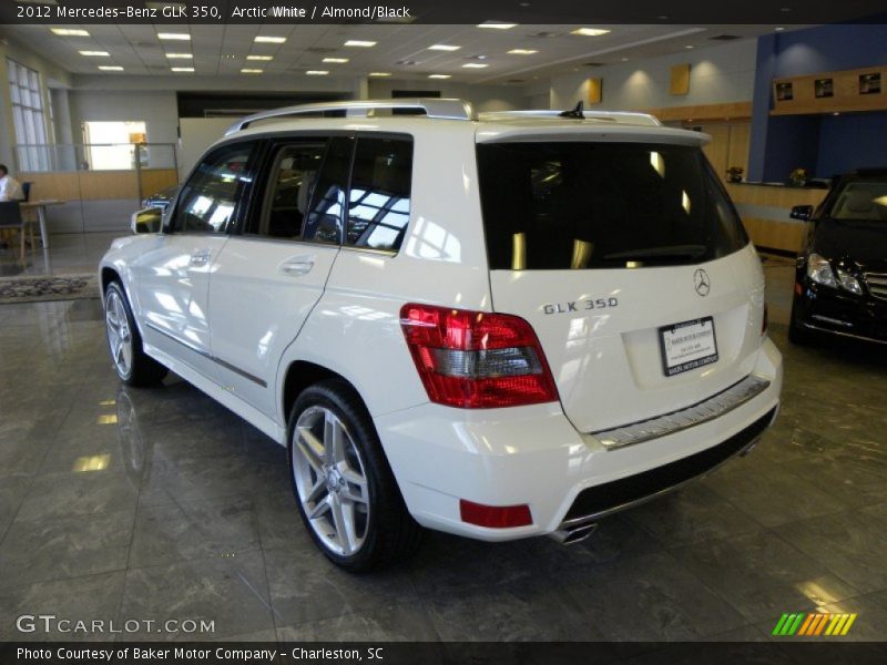 Arctic White / Almond/Black 2012 Mercedes-Benz GLK 350