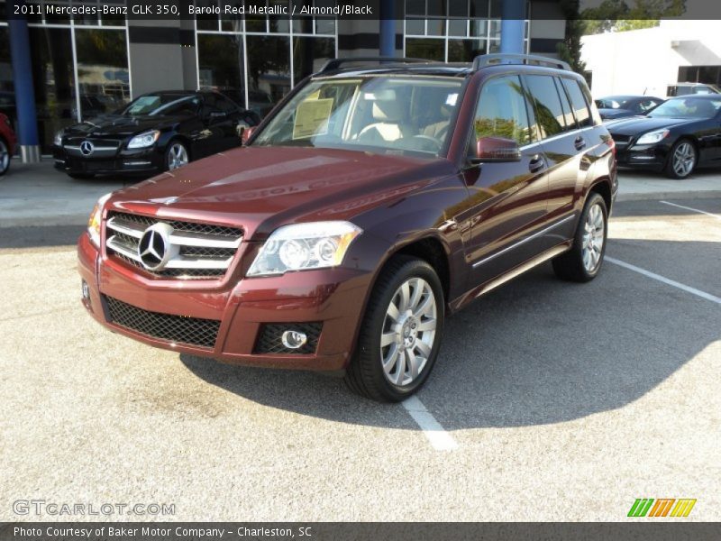 Barolo Red Metallic / Almond/Black 2011 Mercedes-Benz GLK 350