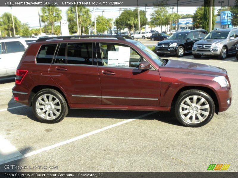 Barolo Red Metallic / Almond/Black 2011 Mercedes-Benz GLK 350
