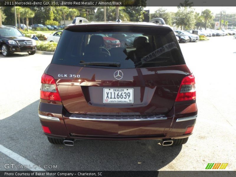 Barolo Red Metallic / Almond/Black 2011 Mercedes-Benz GLK 350