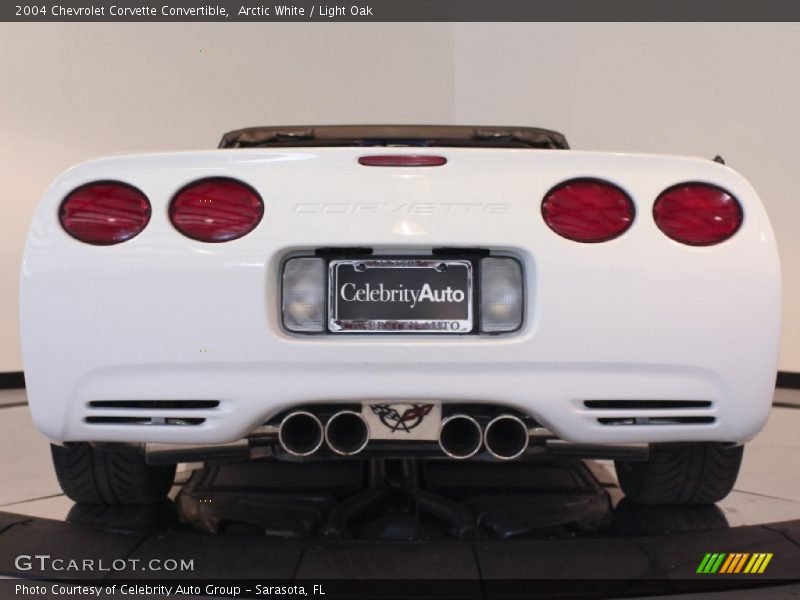 Arctic White / Light Oak 2004 Chevrolet Corvette Convertible