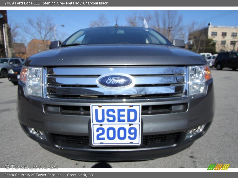Sterling Grey Metallic / Charcoal Black 2009 Ford Edge SEL