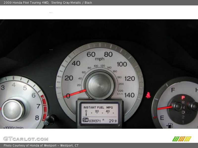  2009 Pilot Touring 4WD Touring 4WD Gauges