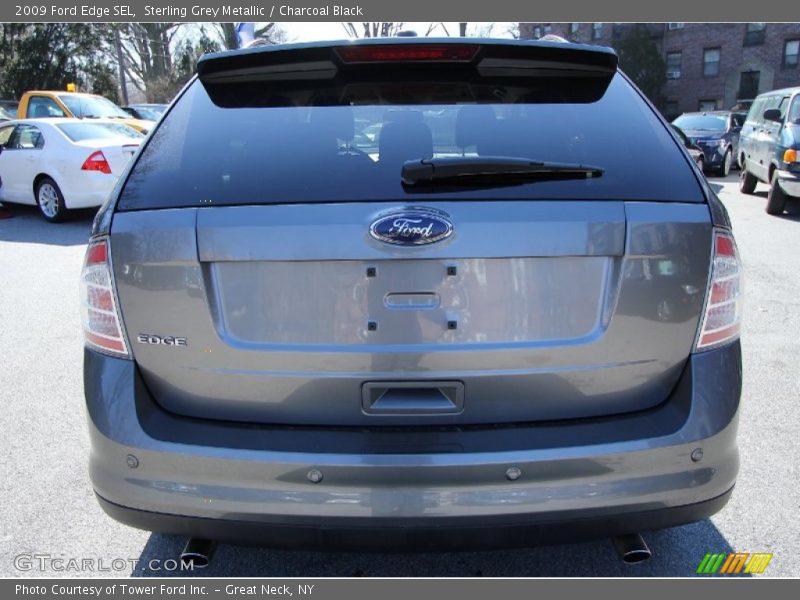 Sterling Grey Metallic / Charcoal Black 2009 Ford Edge SEL