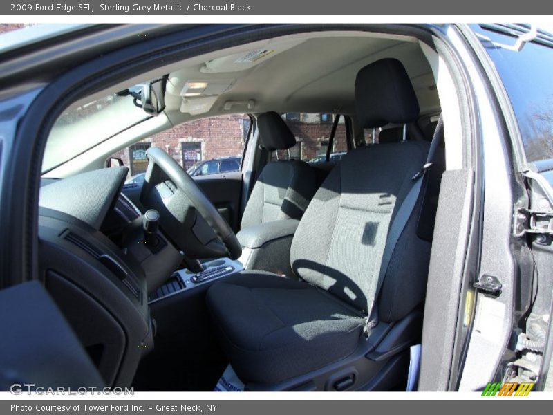 Sterling Grey Metallic / Charcoal Black 2009 Ford Edge SEL