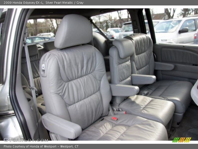 Silver Pearl Metallic / Gray 2009 Honda Odyssey EX-L