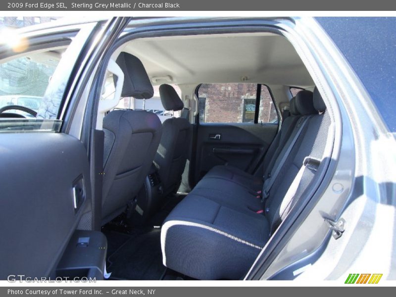 Sterling Grey Metallic / Charcoal Black 2009 Ford Edge SEL