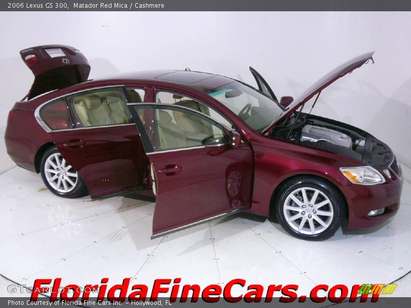 Matador Red Mica / Cashmere 2006 Lexus GS 300