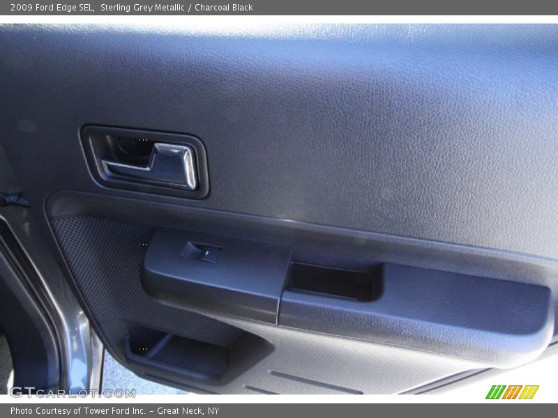 Sterling Grey Metallic / Charcoal Black 2009 Ford Edge SEL