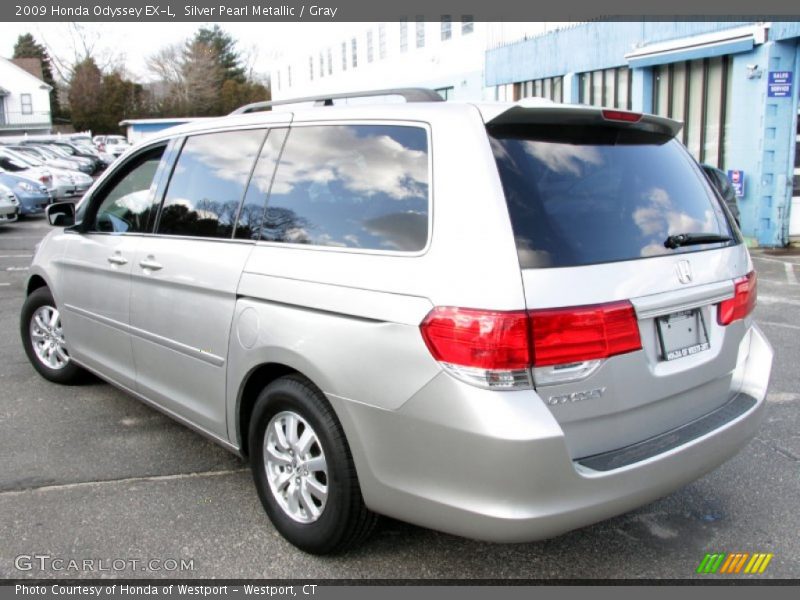 Silver Pearl Metallic / Gray 2009 Honda Odyssey EX-L