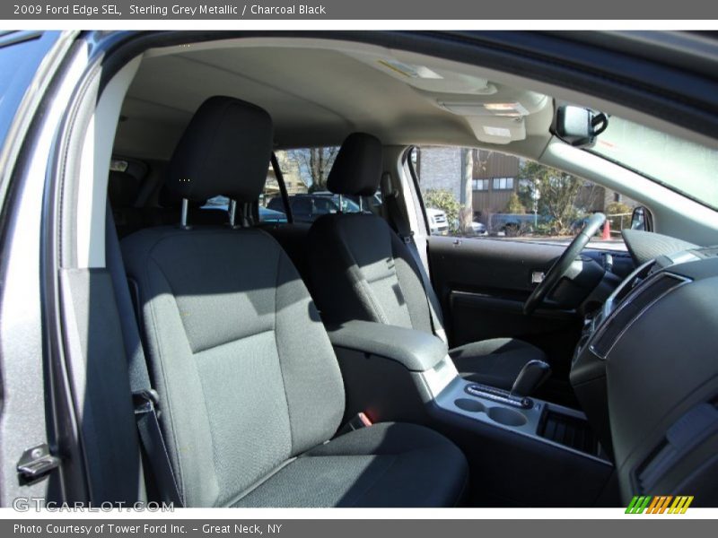 Sterling Grey Metallic / Charcoal Black 2009 Ford Edge SEL
