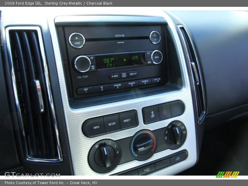 Sterling Grey Metallic / Charcoal Black 2009 Ford Edge SEL