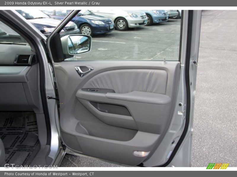 Silver Pearl Metallic / Gray 2009 Honda Odyssey EX-L