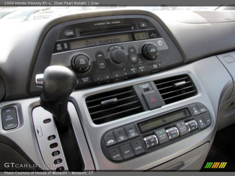 Silver Pearl Metallic / Gray 2009 Honda Odyssey EX-L