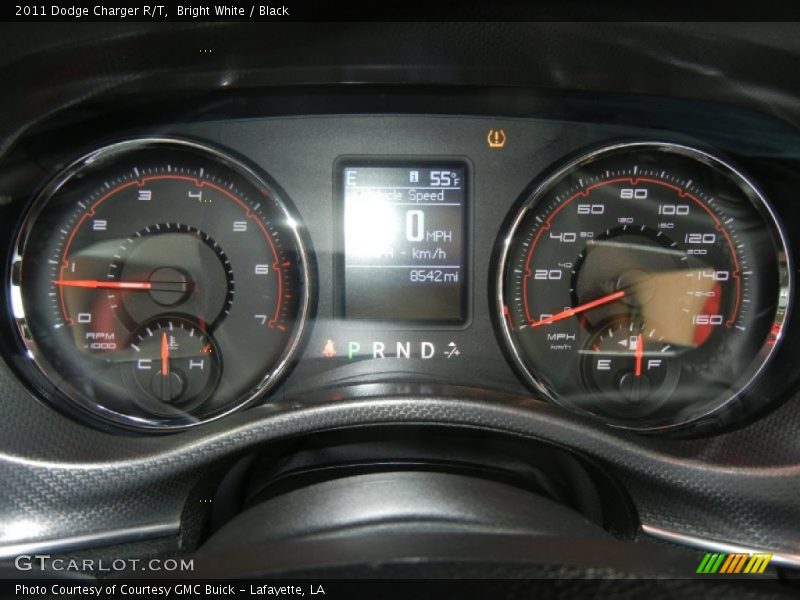 Bright White / Black 2011 Dodge Charger R/T