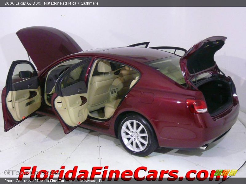 Matador Red Mica / Cashmere 2006 Lexus GS 300