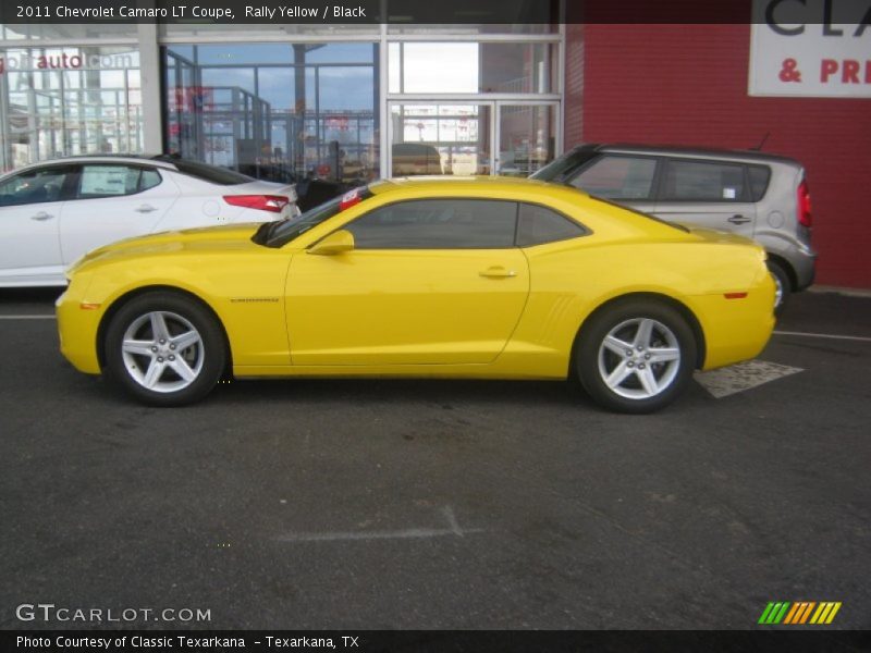 Rally Yellow / Black 2011 Chevrolet Camaro LT Coupe