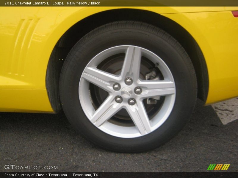 Rally Yellow / Black 2011 Chevrolet Camaro LT Coupe