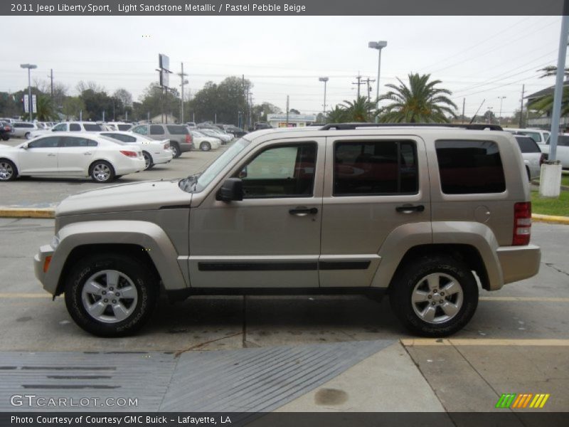 Light Sandstone Metallic / Pastel Pebble Beige 2011 Jeep Liberty Sport