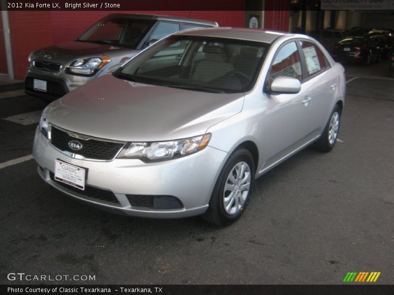 Bright Silver / Stone 2012 Kia Forte LX