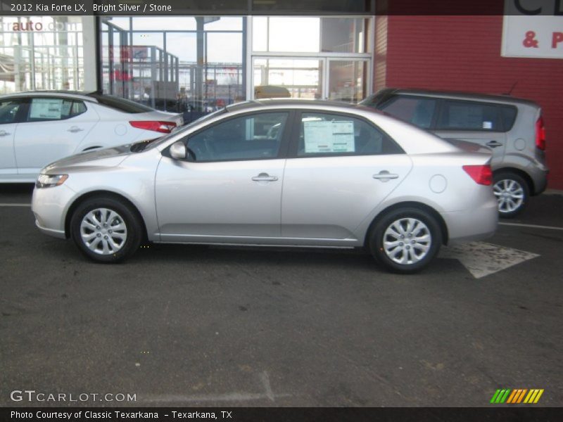 Bright Silver / Stone 2012 Kia Forte LX