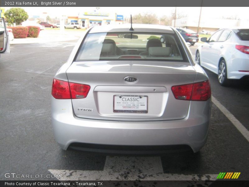 Bright Silver / Stone 2012 Kia Forte LX