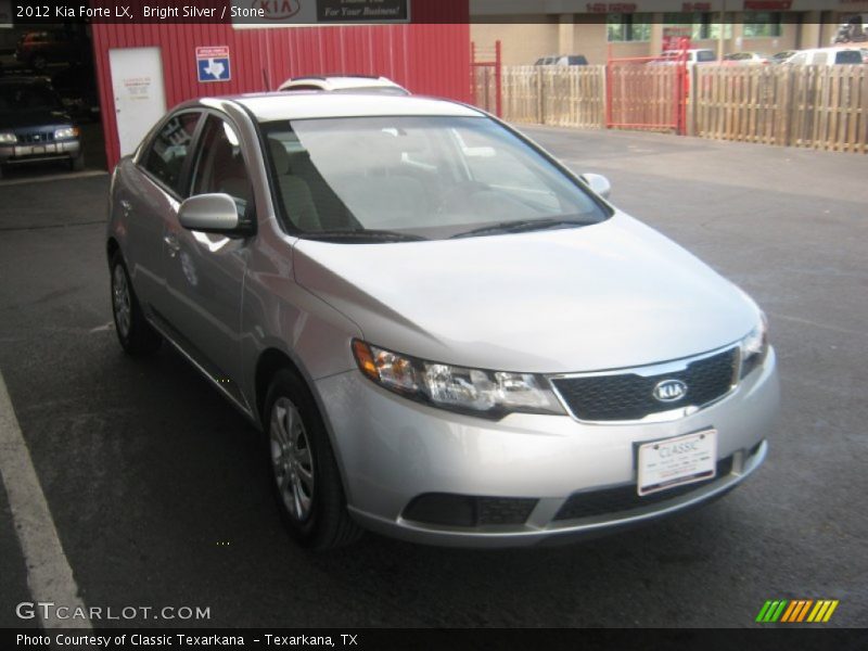 Bright Silver / Stone 2012 Kia Forte LX