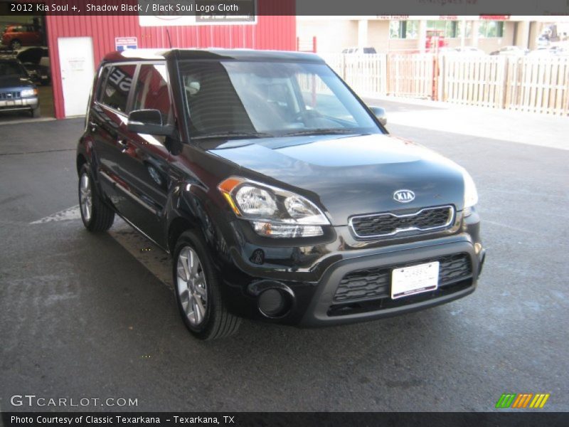 Shadow Black / Black Soul Logo Cloth 2012 Kia Soul +