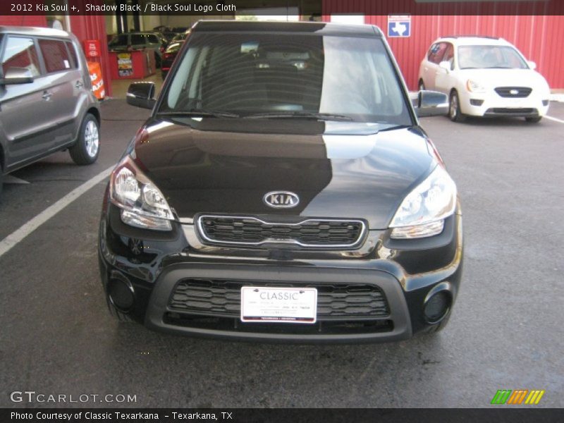 Shadow Black / Black Soul Logo Cloth 2012 Kia Soul +