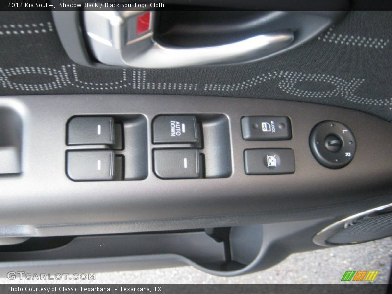 Shadow Black / Black Soul Logo Cloth 2012 Kia Soul +