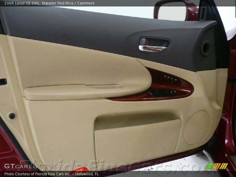 Matador Red Mica / Cashmere 2006 Lexus GS 300