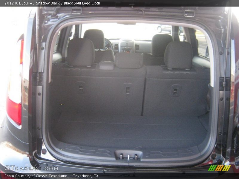 Shadow Black / Black Soul Logo Cloth 2012 Kia Soul +