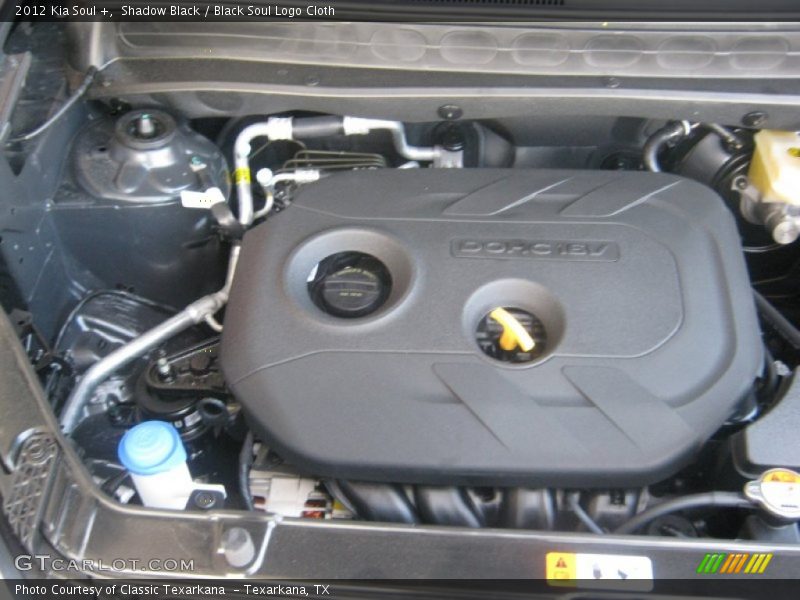 Shadow Black / Black Soul Logo Cloth 2012 Kia Soul +