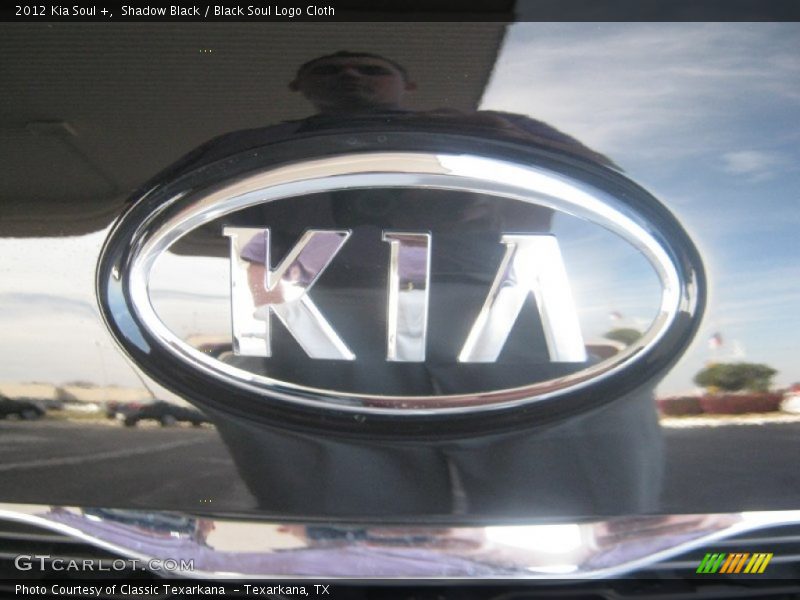 Shadow Black / Black Soul Logo Cloth 2012 Kia Soul +
