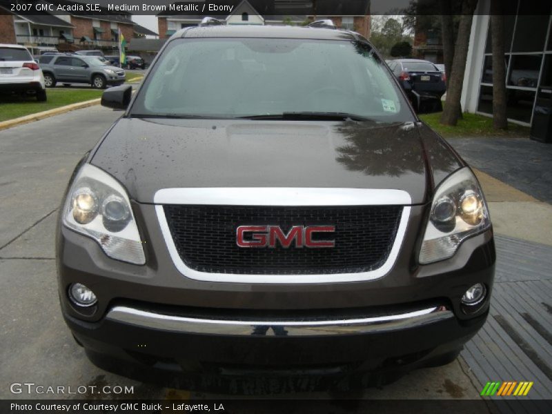 Medium Brown Metallic / Ebony 2007 GMC Acadia SLE