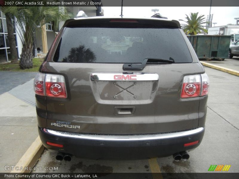 Medium Brown Metallic / Ebony 2007 GMC Acadia SLE