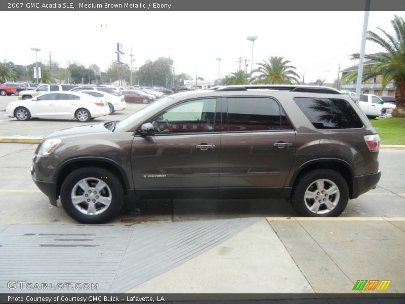 Medium Brown Metallic / Ebony 2007 GMC Acadia SLE