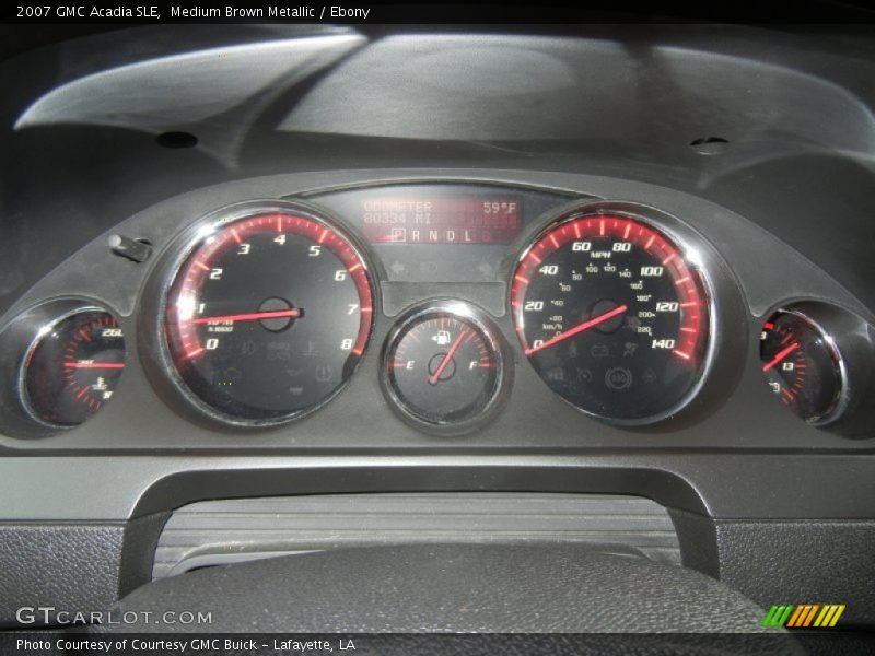 Medium Brown Metallic / Ebony 2007 GMC Acadia SLE
